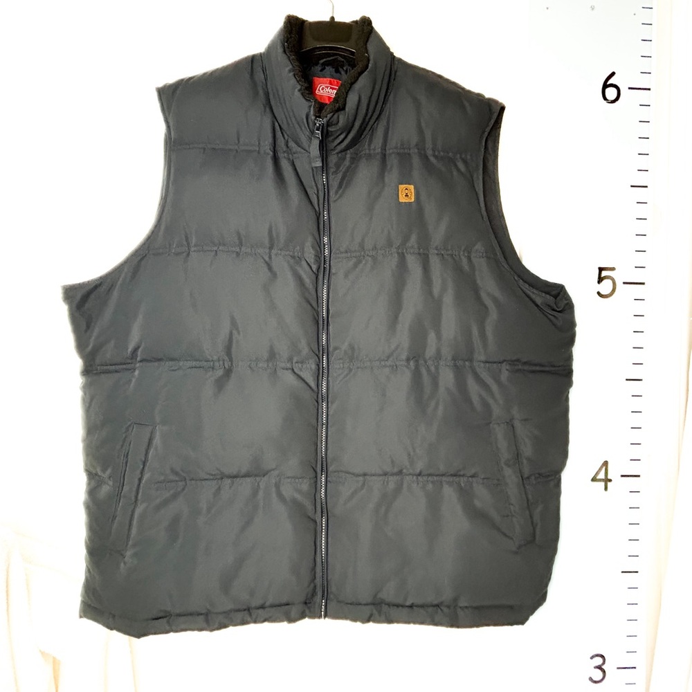 Coleman Quilted Puffer Dark Blue Vest‎ Men's XXL